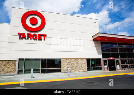 Target store. Target Corporation is the eighth-largest retailer in the United States, and is a