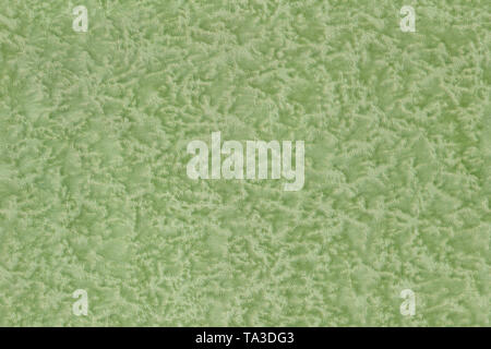 Seamless texture of soft polyester green single-color furniture upholstery with random pattern Stock Photo