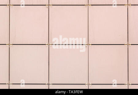 Porcelain tiles outdoor building cladding background Stock Photo