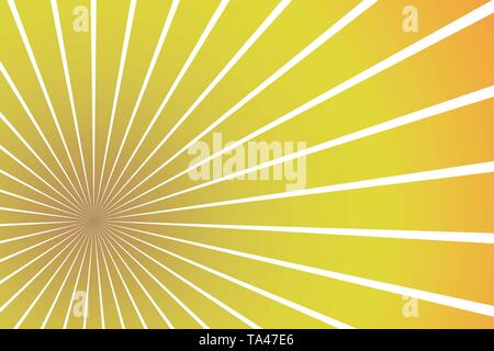 Sunburst background. Vector illustration on white background Stock Vector