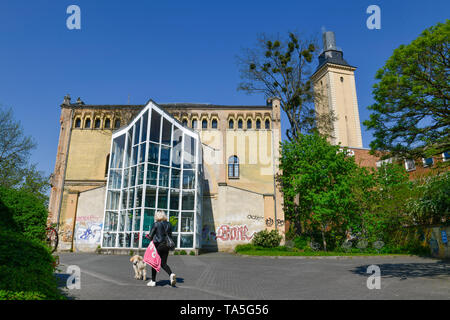 Marstallgebäude, Gottfried Wilhelm Leibniz university of Hannover, Guelph's garden, Hannover, Lower Saxony, Germany, Gottfried Wilhelm Leibniz Univers Stock Photo