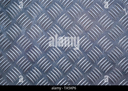 Metal sheet with notches as an abstract background Stock Photo