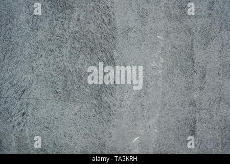 Strokes paint on a window pane Stock Photo