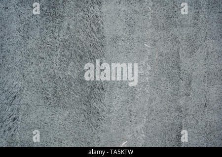 Strokes paint on a window pane Stock Photo