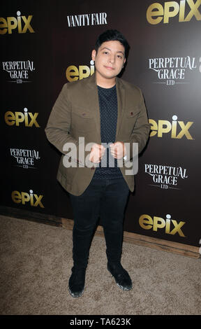 LOS ANGELES, CA - MAY 21: Alonso Alvarez, at LA Premiere Of Epix's 'Perpetual Grace, LTD' at Linwood Dunn Theater on May 21, 2019 in Los Angeles., California on May 21, 2019. Credit: Faye Sadou/MediaPunch Stock Photo