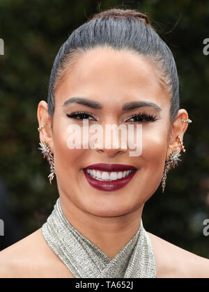 Hollywood, United States. 21st May, 2019. HOLLYWOOD, LOS ANGELES, CALIFORNIA, USA - MAY 21: Actress Nadine Velazquez arrives at the World Premiere Of Disney's 'Aladdin' held at the El Capitan Theatre on May 21, 2019 in Hollywood, Los Angeles, California, United States. (Photo by Xavier Collin/Image Press Agency) Credit: Image Press Agency/Alamy Live News Stock Photo