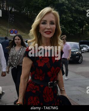 Carmen Lomana during San Isidro Fair 2019 in Madrid  22/05/2019  Cordon Press Stock Photo