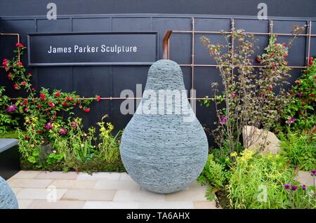 james parker sculptures at the 2019 rhs chelsea flower show in london england Stock Photo