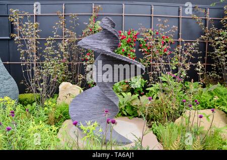 james parker sculptures at the 2019 rhs chelsea flower show in london england Stock Photo