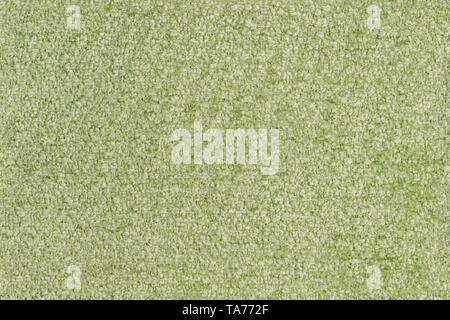 Seamless rectangular texture or background of woven light-green polyester furniture upholstery or doormat Stock Photo