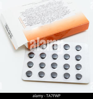 tablets in a blister pack  Stock Photo