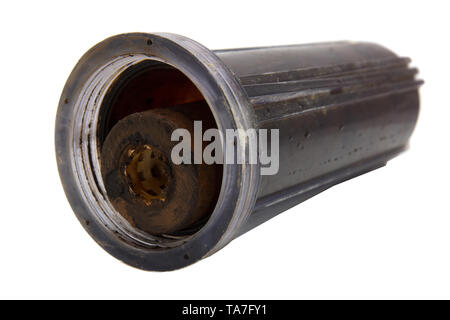 dirty water filter Stock Photo