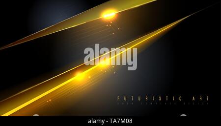 Dark Abstract Background in Vector Stock Vector