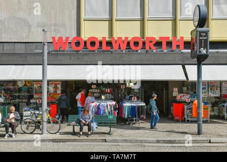 Woolworth, marketplace, Old Town, Spandau, Berlin, Germany, Marktplatz, Altstadt, Deutschland Stock Photo