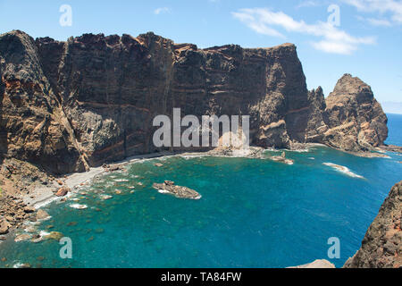 An absolutely beautiful walk on Ponta de Sao Lourenco , Madeira, Portugal Stock Photo