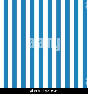Vertical blue and white stripes seamless vector background Stock Vector