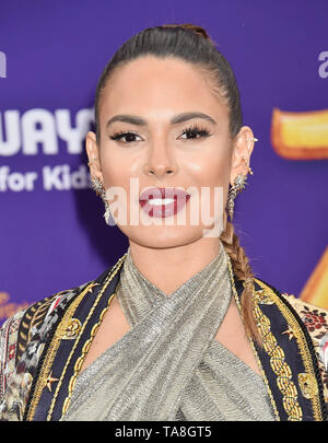 LOS ANGELES, CA - MAY 21: Nadine Velazquez attends the premiere of Disney's 'Aladdin' at El Capitan Theatre on May 21, 2019 in Los Angeles, California. Stock Photo