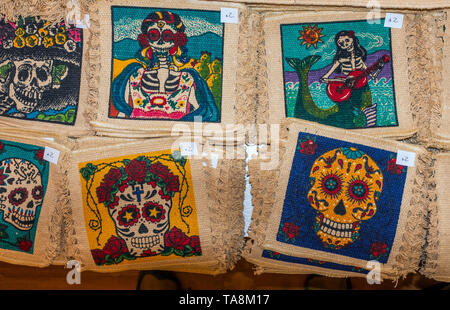 Mexican handicrafts @ Kyra's Imports, Old Town Albuquerque, New Mexico Stock Photo