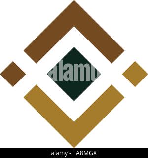 square icon vector illustration design template Stock Vector
