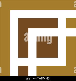 square icon vector illustration design template Stock Vector