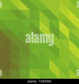 Green  vector abstract textured polygonal background triangle pattern for background with copy space Stock Vector