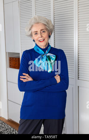 Smiling Mature Woman, USA Stock Photo