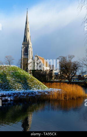 St. Alban's Church, Copenhagen, Denmark, Scandinavia, Europe Stock Photo