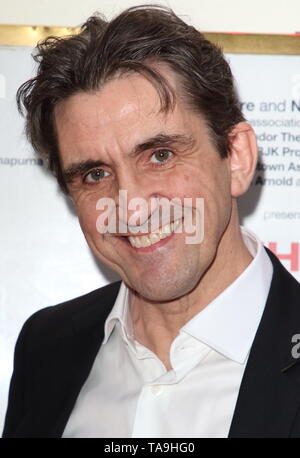 London, UK. 22nd May, 2019. Stephen McGann at The Lehman Trilogy Press Night at the Piccadilly Theatre, Piccadilly Circus Credit: SOPA Images Limited/Alamy Live News Stock Photo