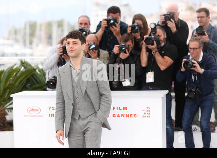 Canadian film director Xavier Dolan poses as he arrives at Louis