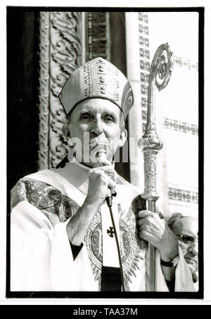Mgr Albert Decourtray, Bishop of Lyon, France Stock Photo