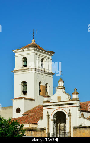 Santa Maria la Mayor cathedral (Santa Iglesia Catedral Metropolitana de Santa Maria la Mayor), Merida. Spain Stock Photo