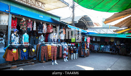 NONG KHAI, THAILAND, JANUARY 27, 2019 - Market in Nong Khai, Thailand Stock Photo