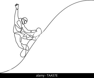 https://l450v.alamy.com/450v/taa57e/continuous-line-drawing-snowboarder-jumps-vector-taa57e.jpg