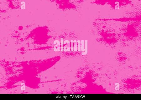 Distress Overlay empty pink Texture For Your Design. EPS10 vector. Stock Vector