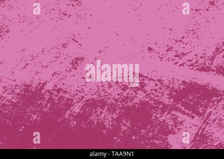 Distress Overlay empty pink Texture For Your Design. EPS10 vector. Stock Vector