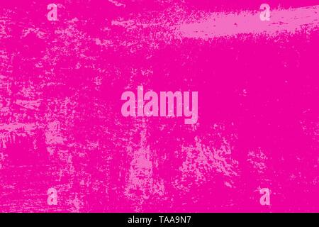 Distress Overlay empty pink Texture For Your Design. EPS10 vector. Stock Vector