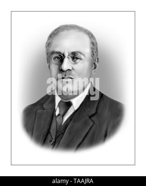 Alfred Adler 1870-1937 Austrian Medical Doctor Psychotherapist Stock ...