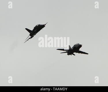 Aircrafts in North Wales Stock Photo