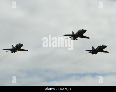 Aircrafts in North Wales Stock Photo