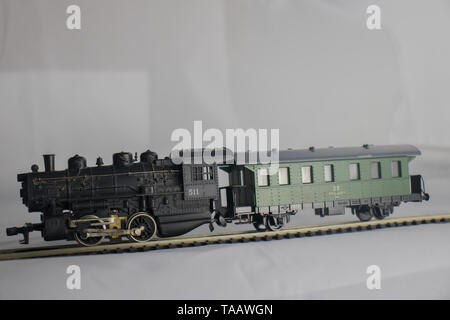 Vintage train pooling wagon, private collection Stock Photo