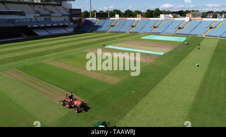 An aerial view of Headingley Cricket Ground, Leeds. Stock Photo