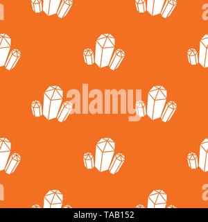 Diamond pattern vector orange Stock Vector