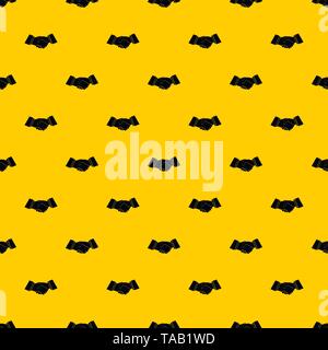 Handshake pattern vector Stock Vector