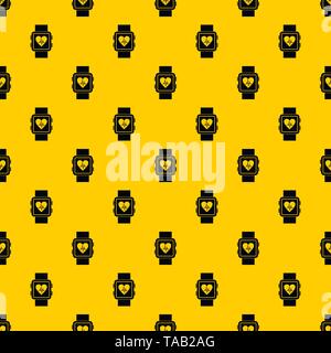 Smartwatch pattern vector Stock Vector