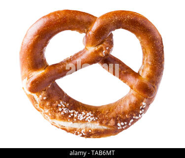pretzel on white background Stock Photo