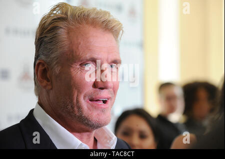 Beverly Hills, USA. 22nd May, 2019. Dolph Lundgren attends Sugar Ray Leonard Foundation's 10th Annual 'Big Fighters, Big Cause' Charity Boxing Night at The Beverly Hilton Hotel on May 22, 2019 in Beverly Hills, California. Credit: The Photo Access/Alamy Live News Stock Photo