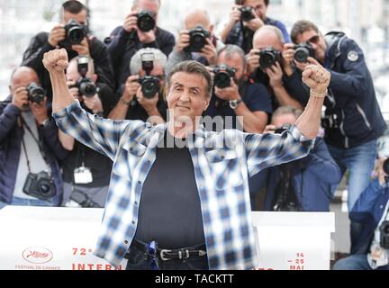 Cannes, France. 24th May, 2019. Sylvester Stallone,2019 Cannes Stock Photo