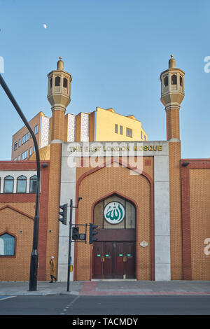 east london mosque Stock Photo