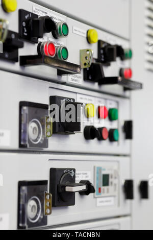 Control panel of an electrical switchgear cabinet Stock Photo - Alamy