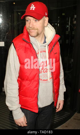 Rufus Hound spotted at Liverpool Hilton Hotel on a BMX Credit Ian Fairbrother/17�Թ����� Stock Photos Stock Photo